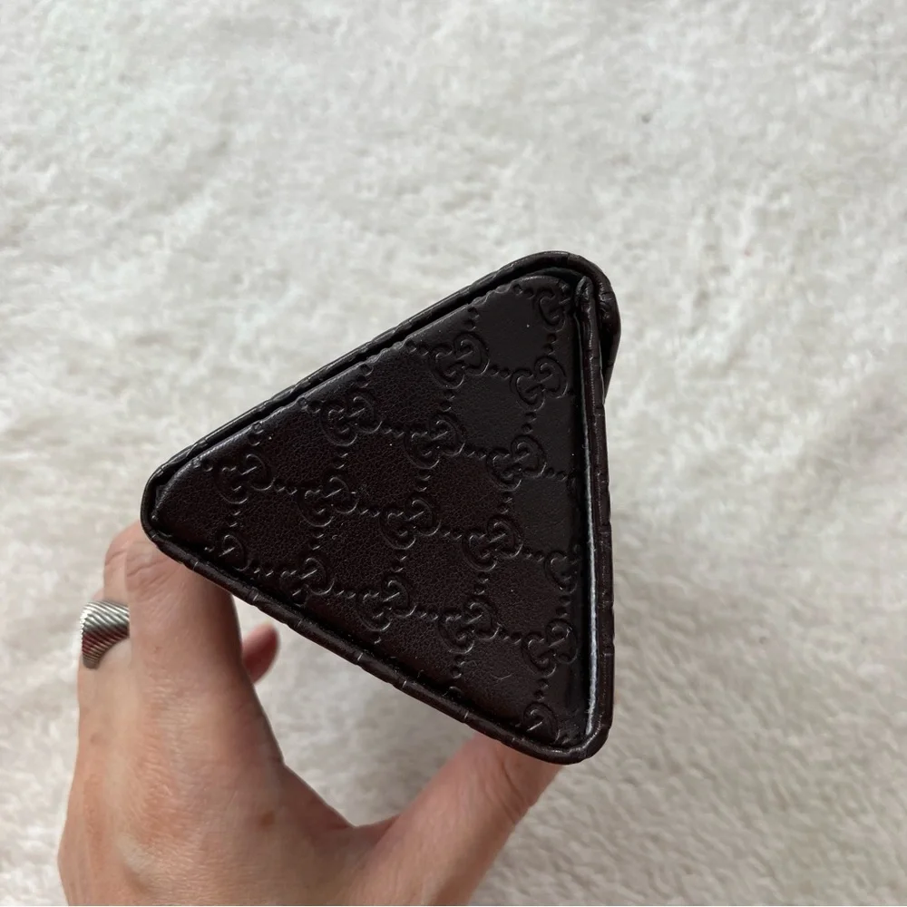 NWB Authentic Gucci GG 1646/s Unisex Aviator Sunglasses Black Brown - Picture 7 of 8